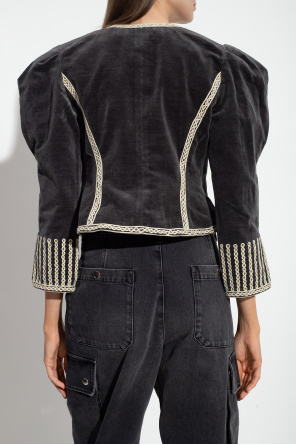 Isabel marant velvet clearance jacket